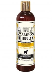 szampon naturalny dla psów z długa sierścią