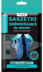 saszetki odświeżające do obuwia, toreb i sprzętu sportowego