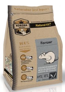 karma pełnoporcjowa szczur